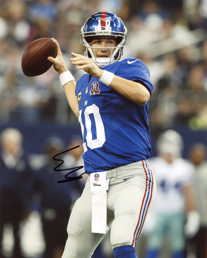 Eli Manning Signed 8x10 Photo