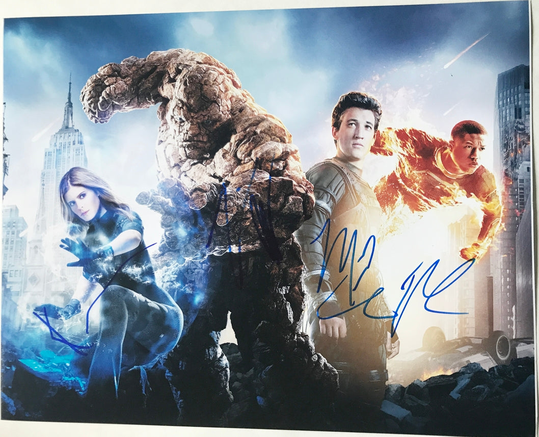 Fantastic Four Signed 11x14 Photo - Video Proof