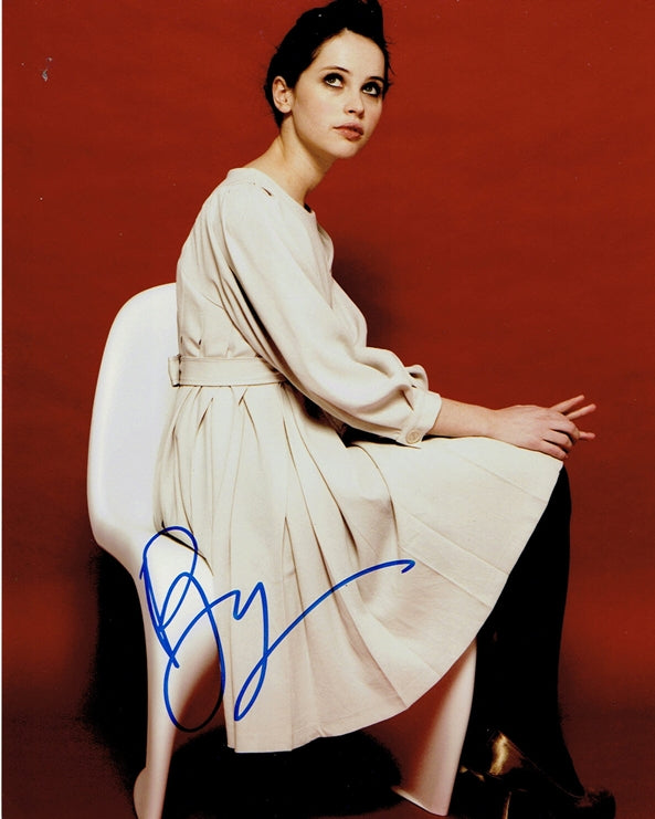 Felicity Jones Signed 8x10 Photo