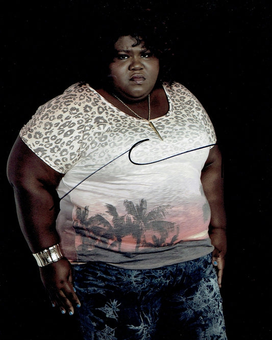 Gabourey Sidibe Signed 8x10 Photo - Video Proof