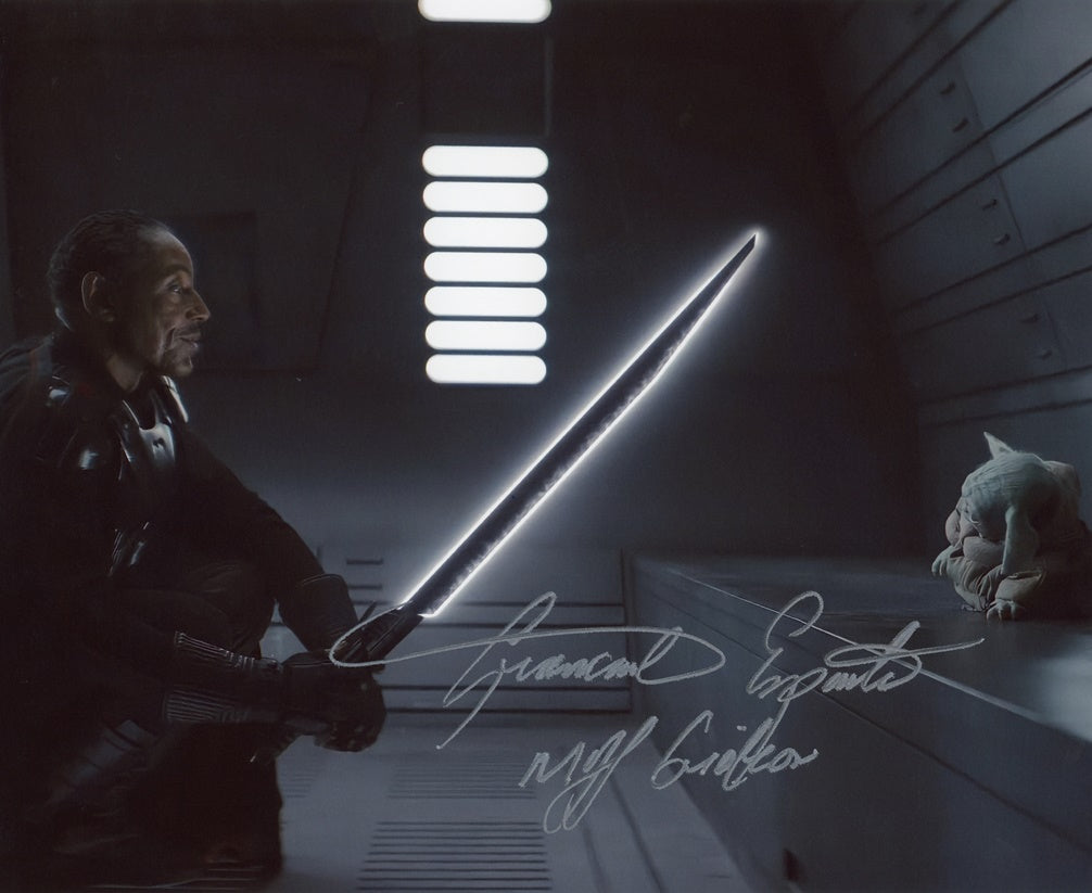 Giancarlo Esposito Signed 8x10 Photo - Proof