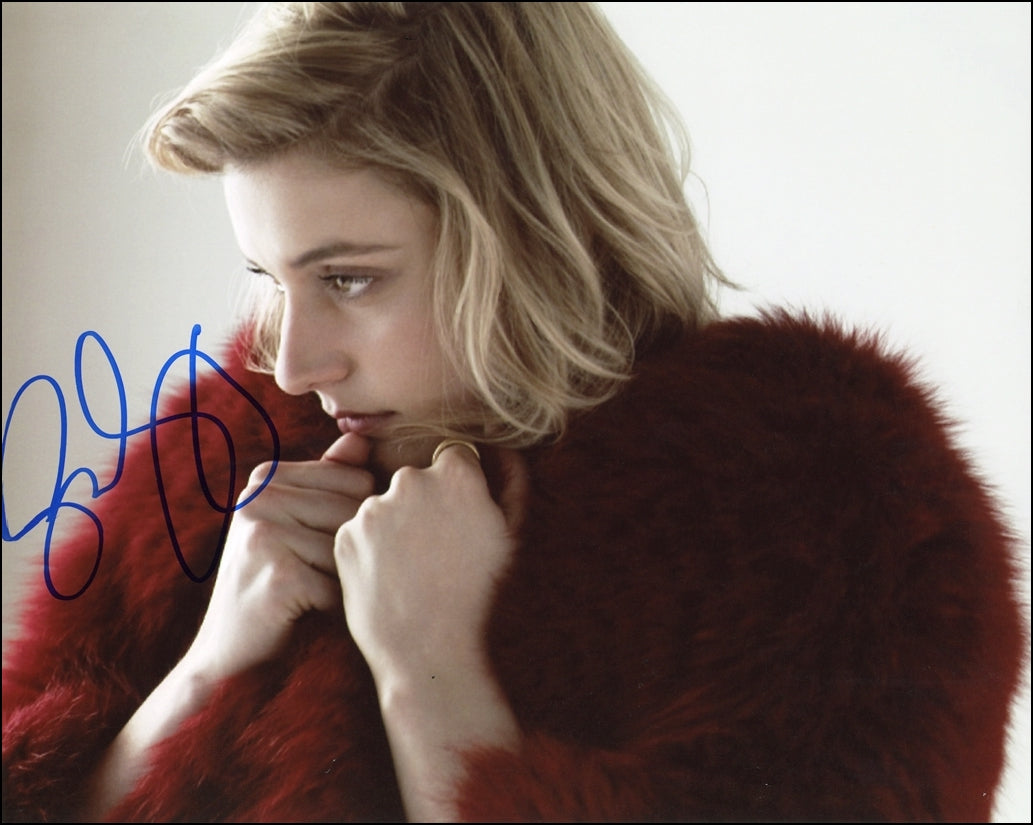 Greta Gerwig Signed 8x10 Photo