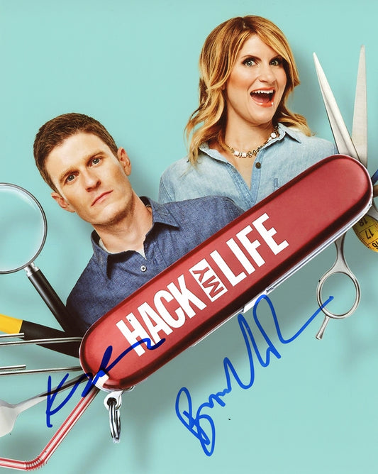 Brooke van Poppelen & Kevin Pereira Signed 8x10 Photo - Video Proof