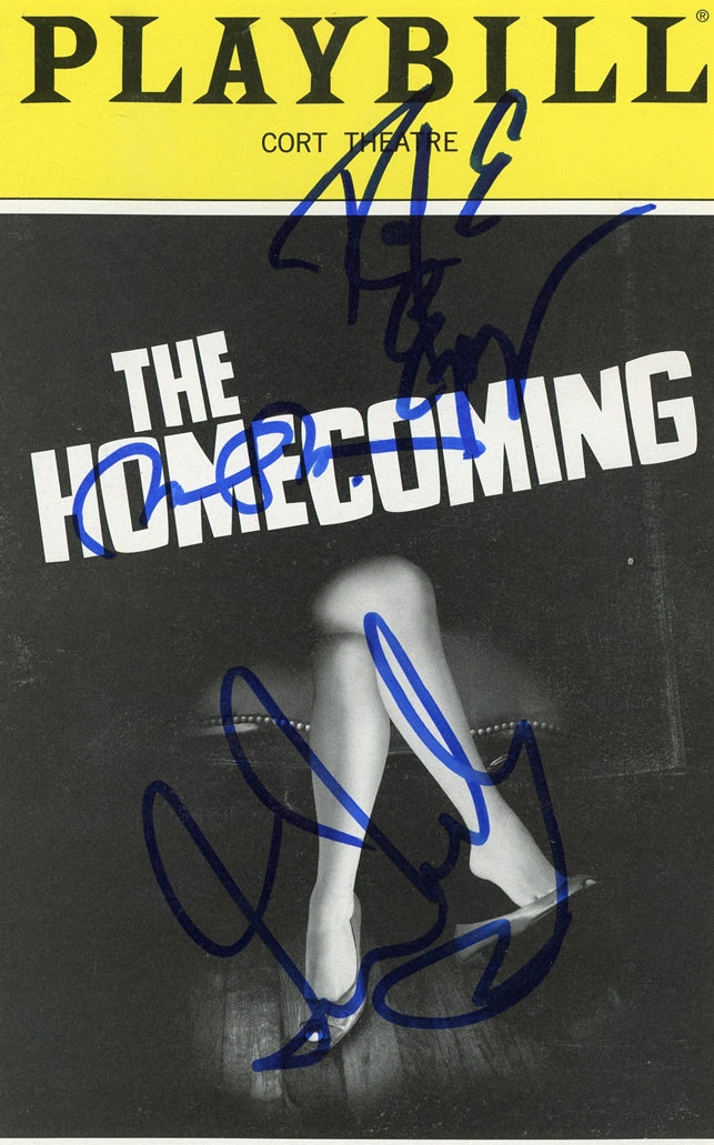 The Homecoming Signed Playbill