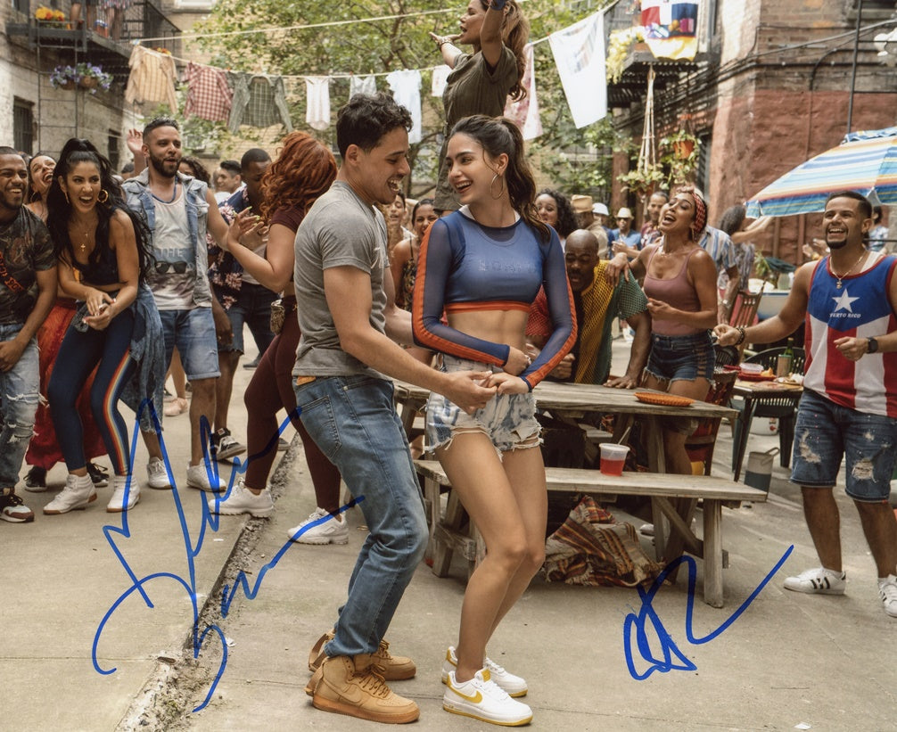 Anthony Ramos & Melissa Barrera Signed 8x10 Photo - Video Proof