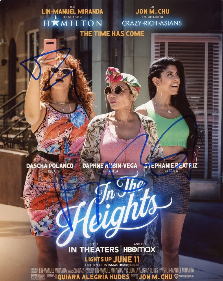 Daphne Rubin-Vega & Dascha Polanco Signed 8x10 Photo - Video Proof