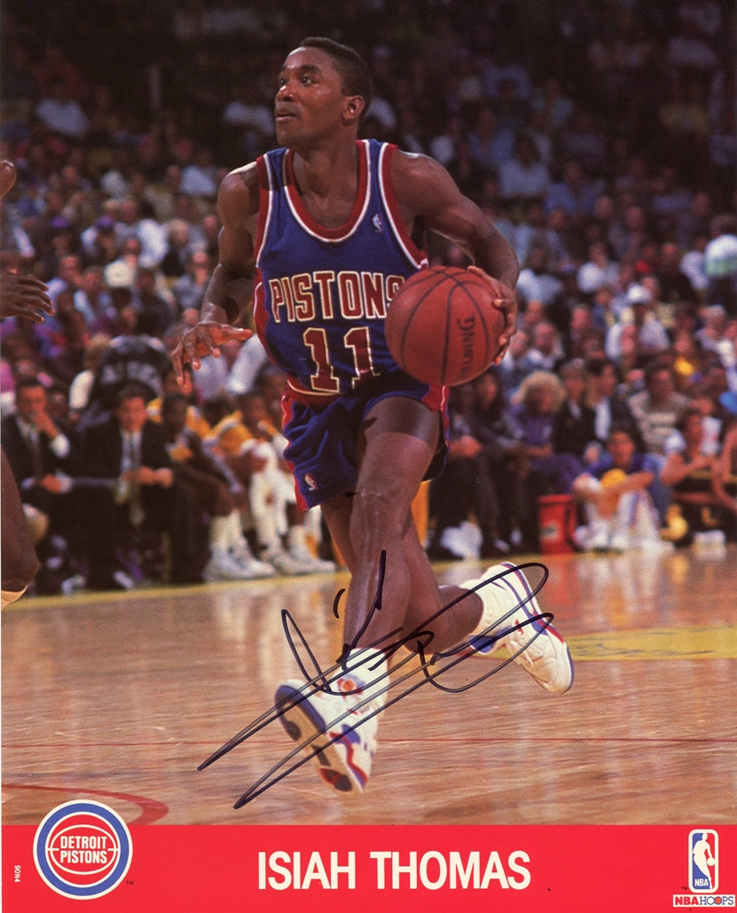 Isiah Thomas Signed 8x10 Photo