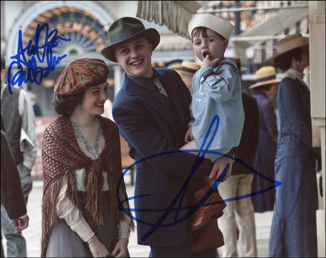 Michael Pitt & Aleksa Palladino Signed 8x10 Photo