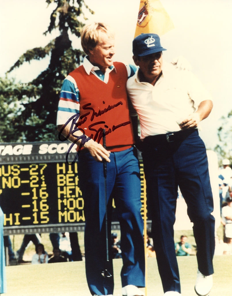 Jack Nicklaus Signed 8x10 Photo