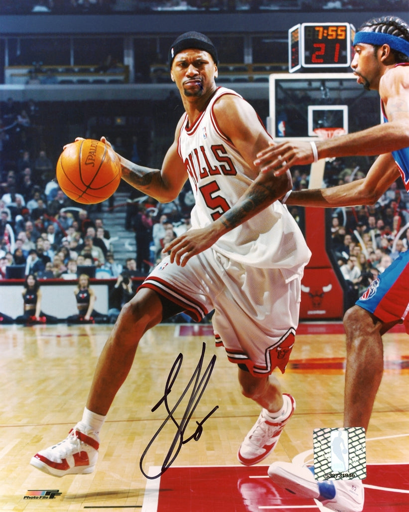 Jalen Rose Signed 8x10 Photo