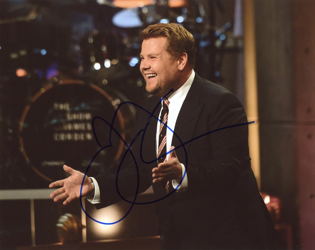 James Corden Signed 8x10 Photo