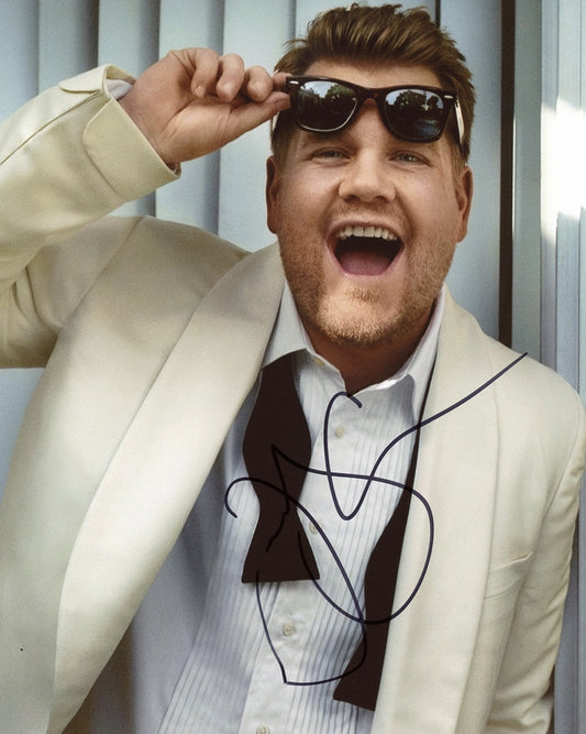 James Corden Signed 8x10 Photo