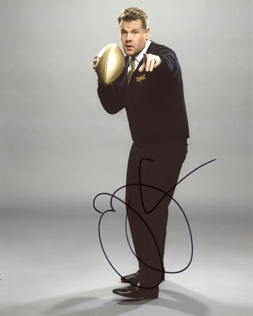 James Corden Signed 8x10 Photo