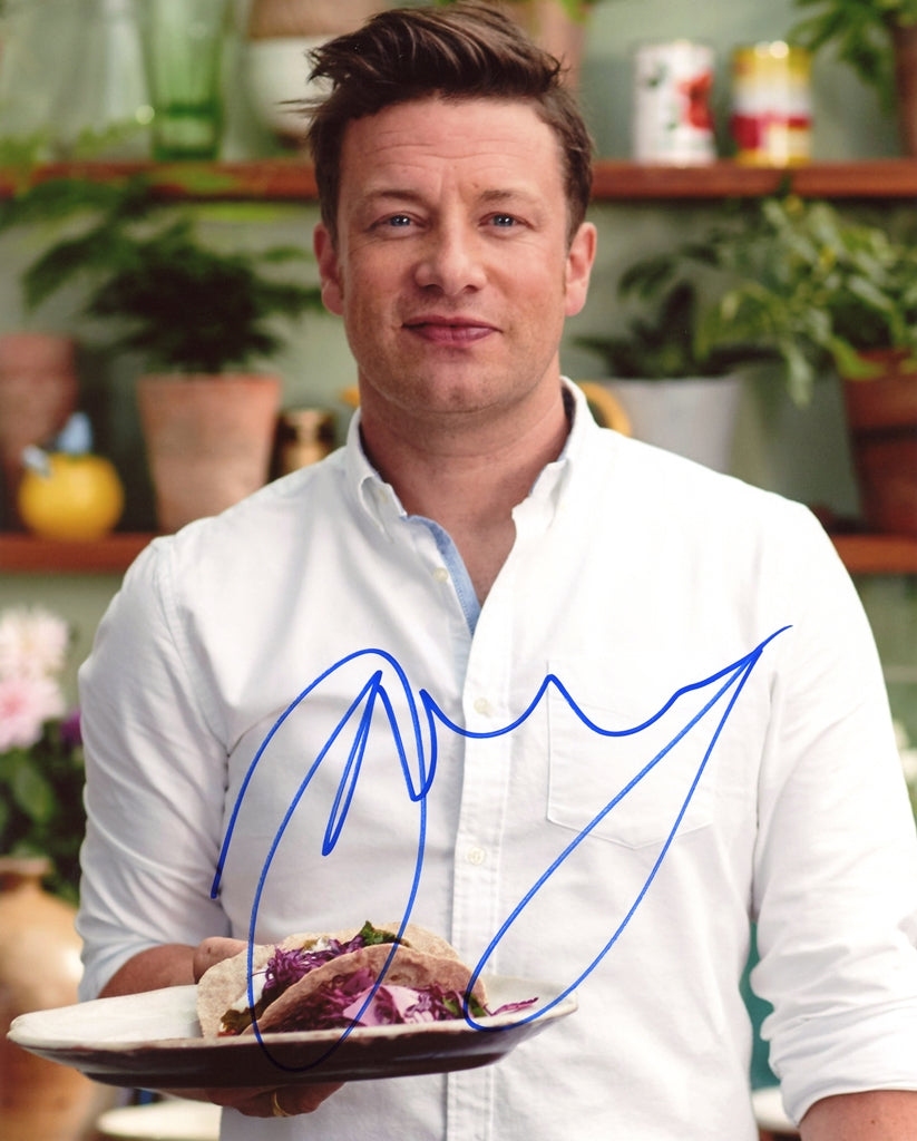 Jamie Oliver Signed 8x10 Photo - Video Proof
