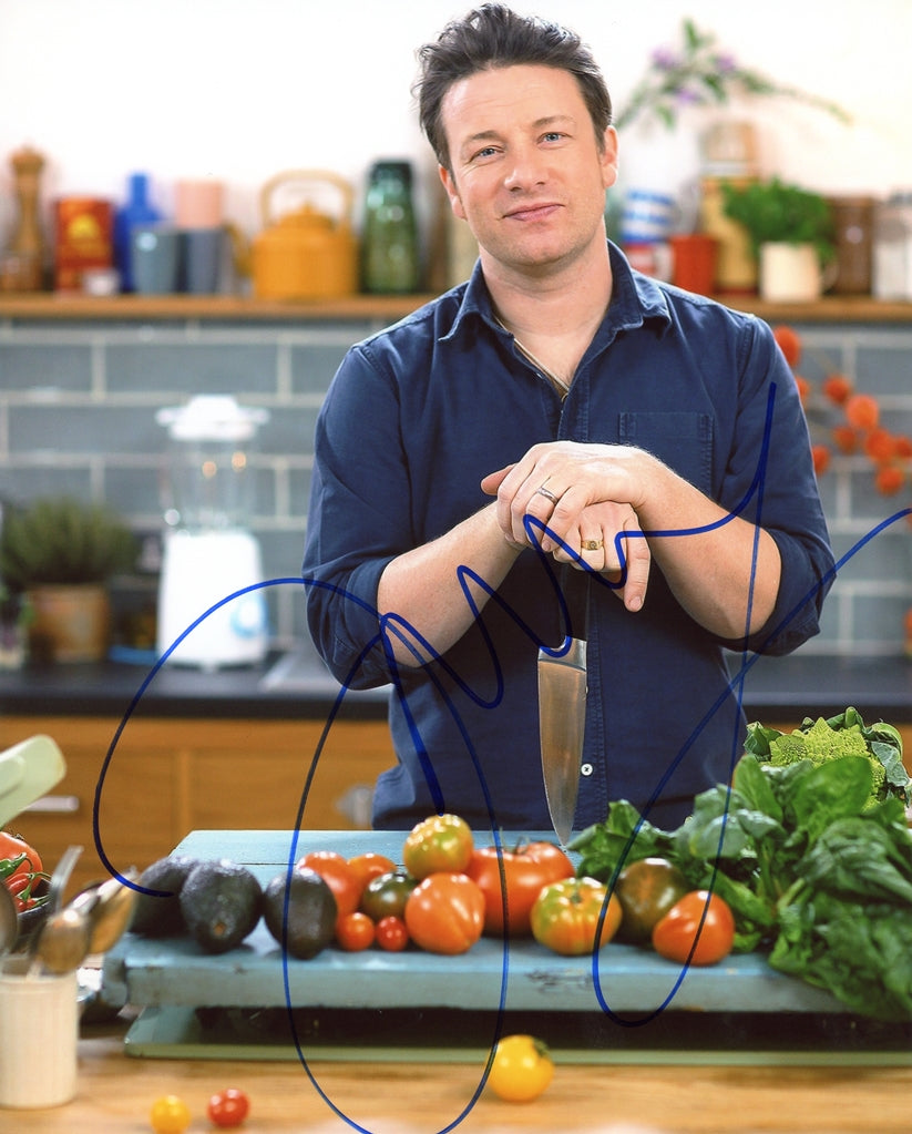 Jamie Oliver Signed 8x10 Photo - Video Proof