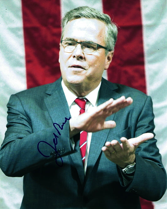 Jeb Bush Signed 8x10 Photo - Proof