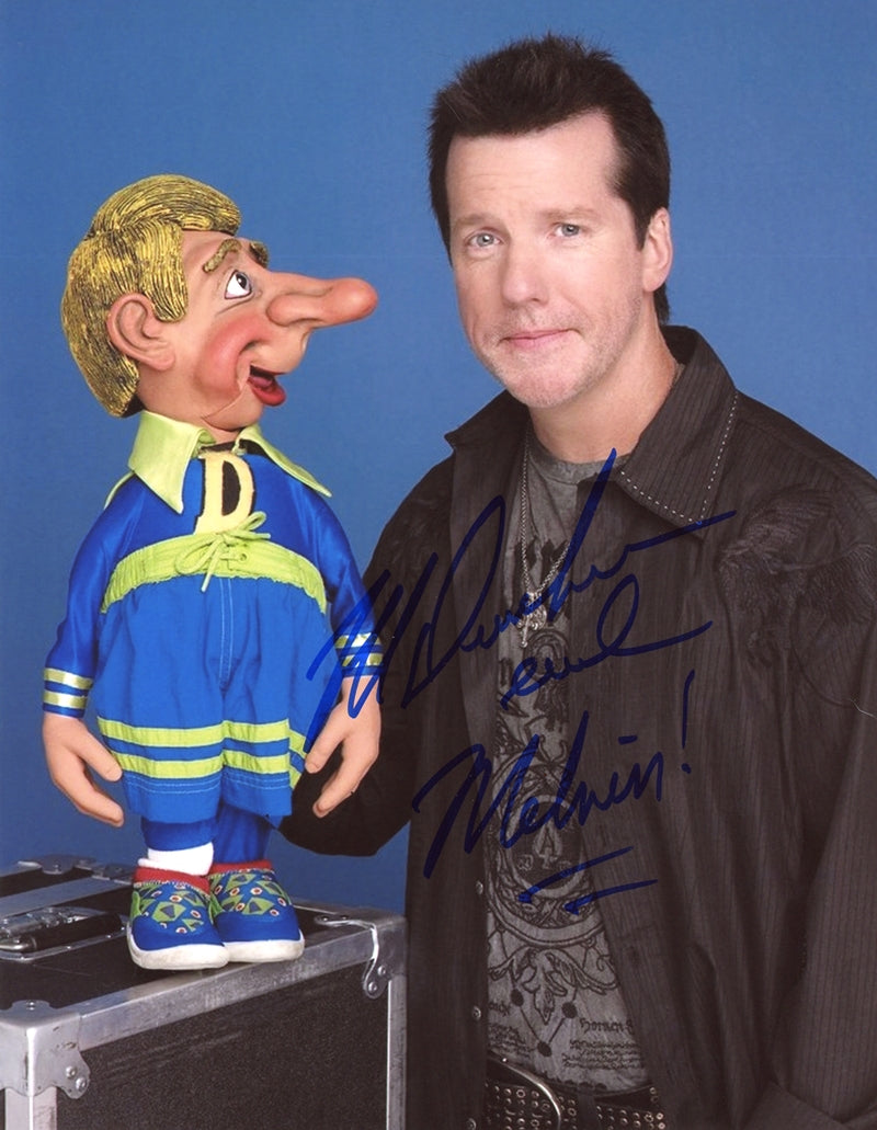 Jeff Dunham Signed 8x10 Photo