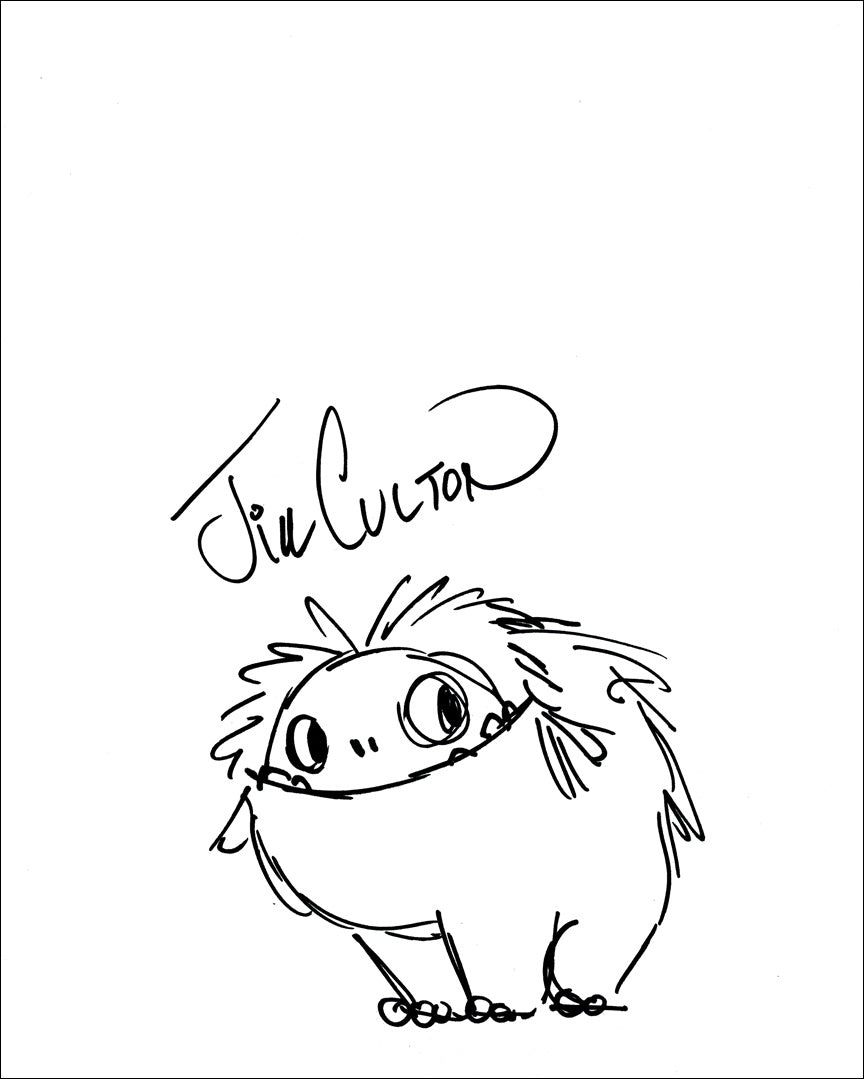 Jill Culton Signed 8.5x11 Sketch - Video Proof