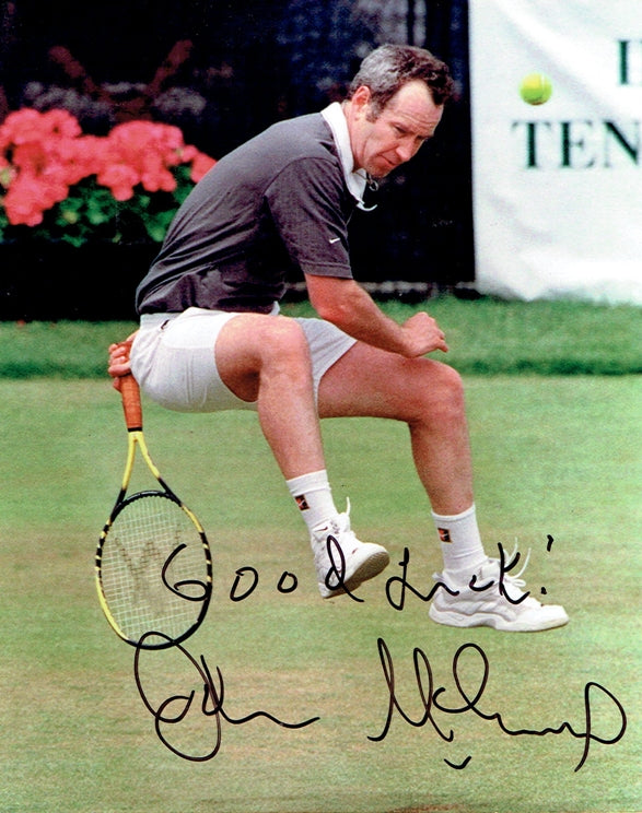 John McEnroe Signed 8x10 Photo