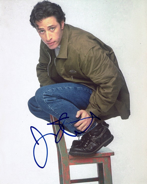 Jon Stewart Signed 8x10 Photo - Video Proof