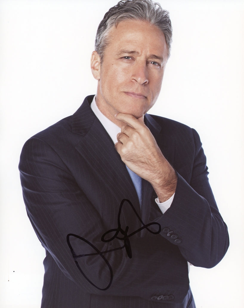 Jon Stewart Signed 8x10 Photo - Video Proof