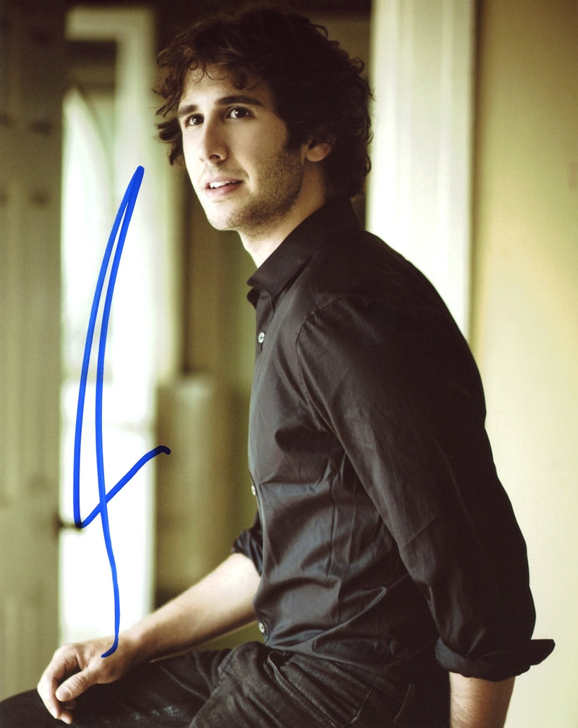 Josh Groban Signed 8x10 Photo