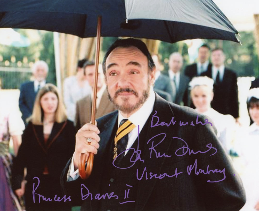 John Rhys-Davies Signed 8x10 Photo - Proof