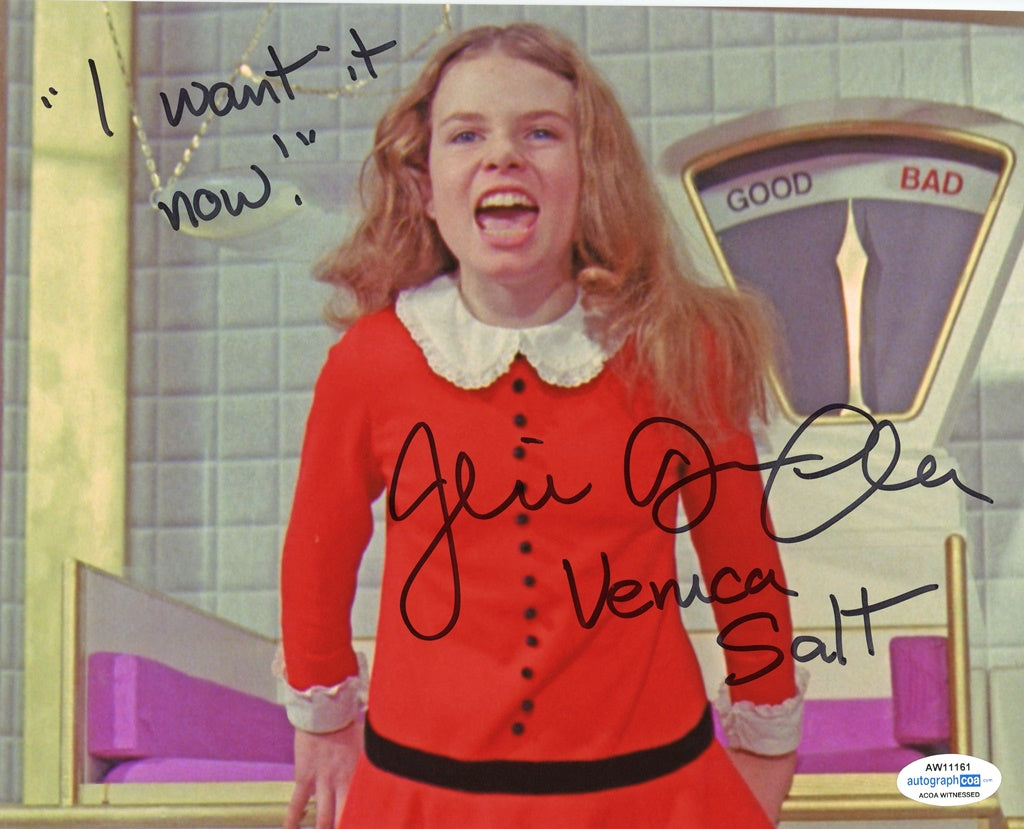 Julie Dawn Cole Signed 8x10 Photo - Proof