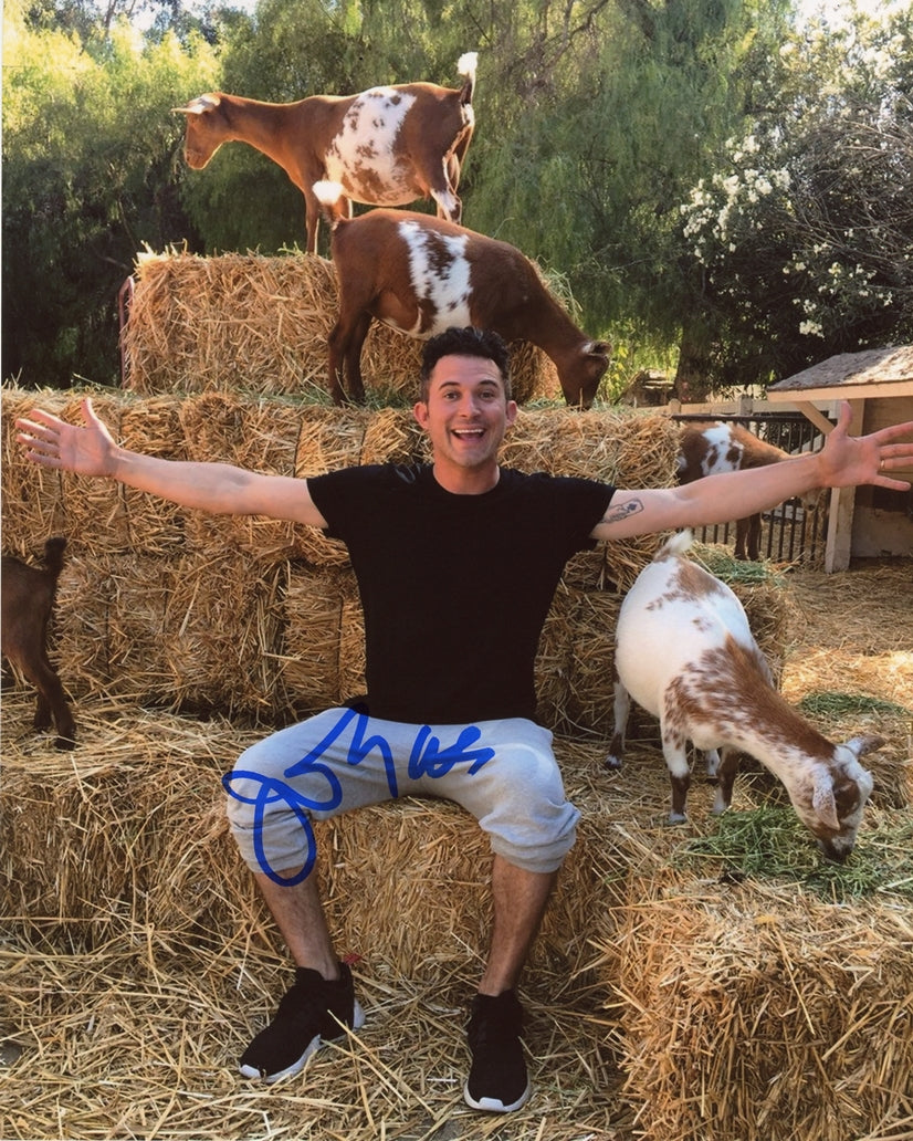 Justin Willman Signed 8x10 Photo