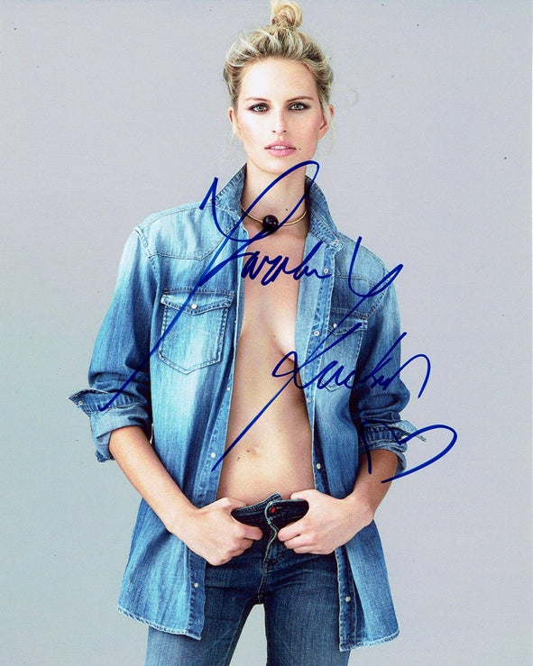 Karolina Kurkova Signed 8x10 Photo