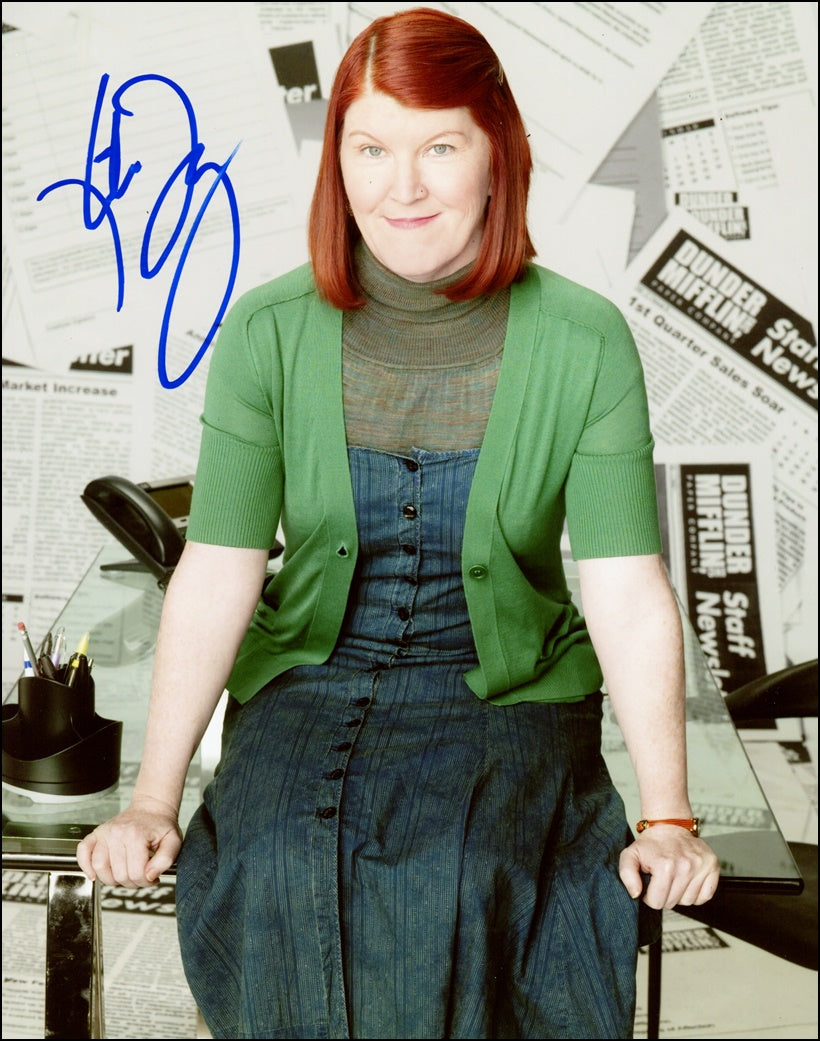 Kate Flannery Signed 8x10 Photo