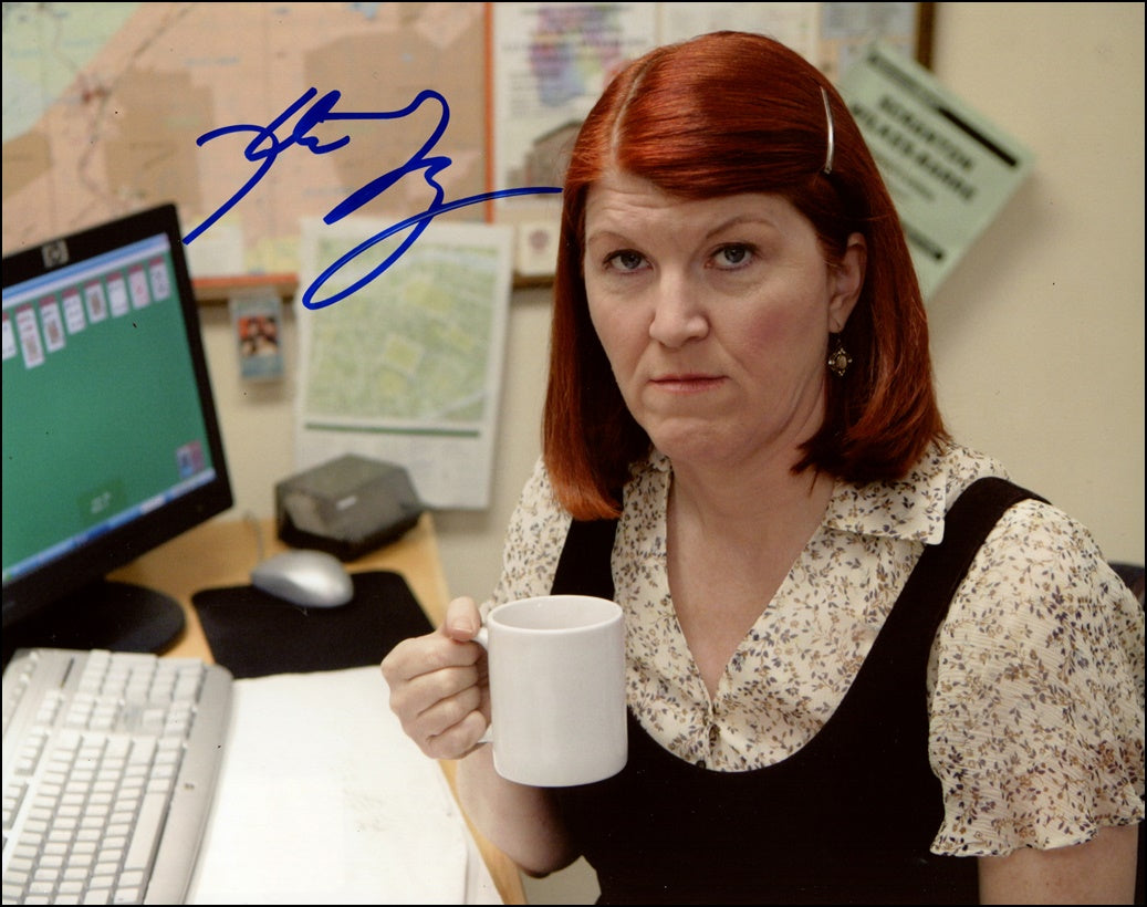 Kate Flannery Signed 8x10 Photo