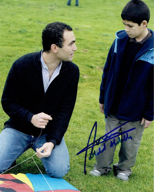 Khalid Abdalla Signed 8x10 Photo - Video Proof