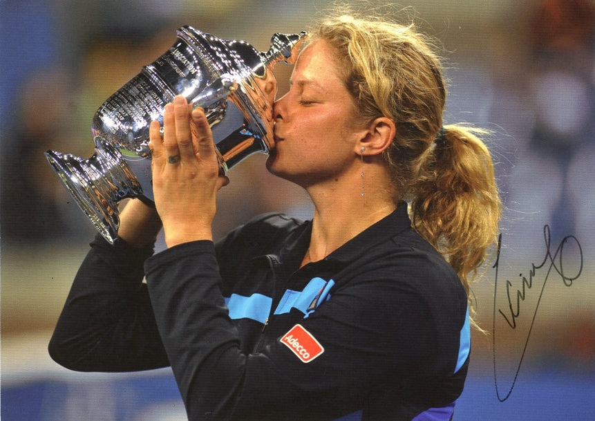 Kim Clijsters Signed 4x6 Photo
