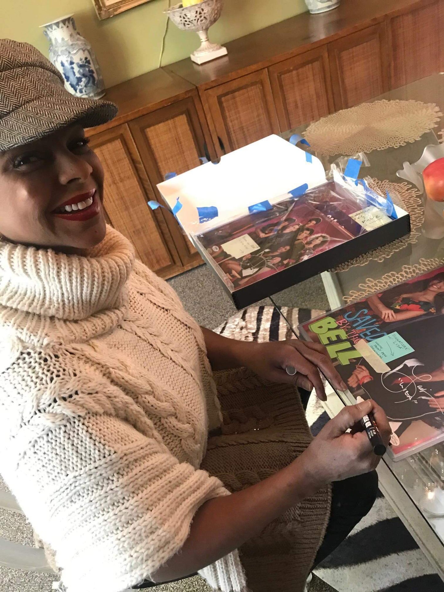 Lark Voorhies Signed 8x10 Photo - Proof