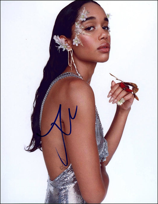 Laura Harrier Signed 8x10 Photo