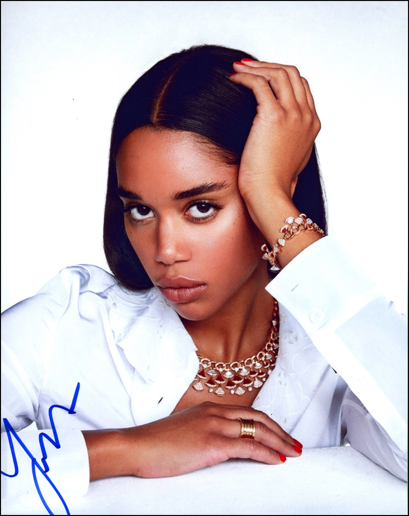 Laura Harrier Signed 8x10 Photo