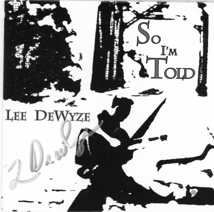 Lee DeWyze Signed CD