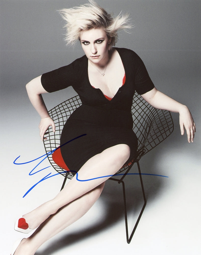 Lena Dunham Signed 8x10 Photo