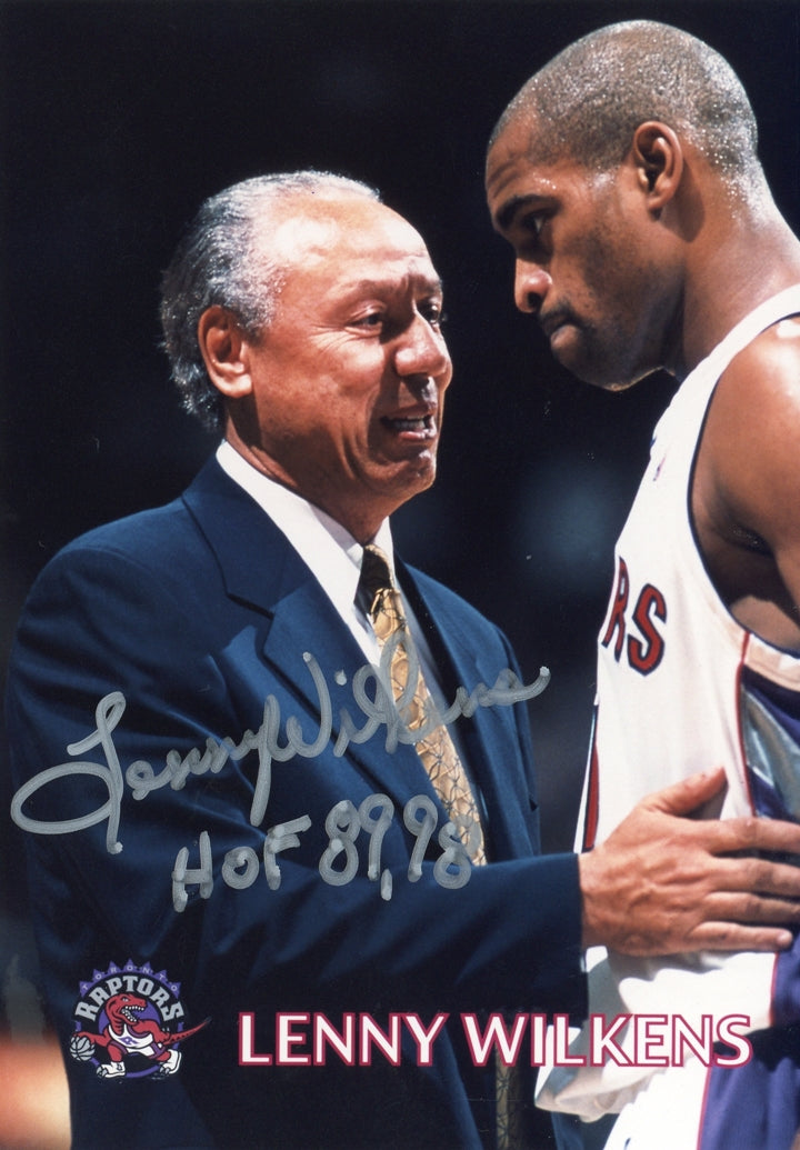 Lenny Wilkens Signed 5x7 Photo