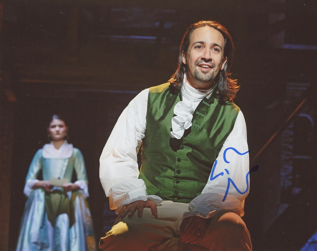 Lin-Manuel Miranda Signed 8x10 Photo