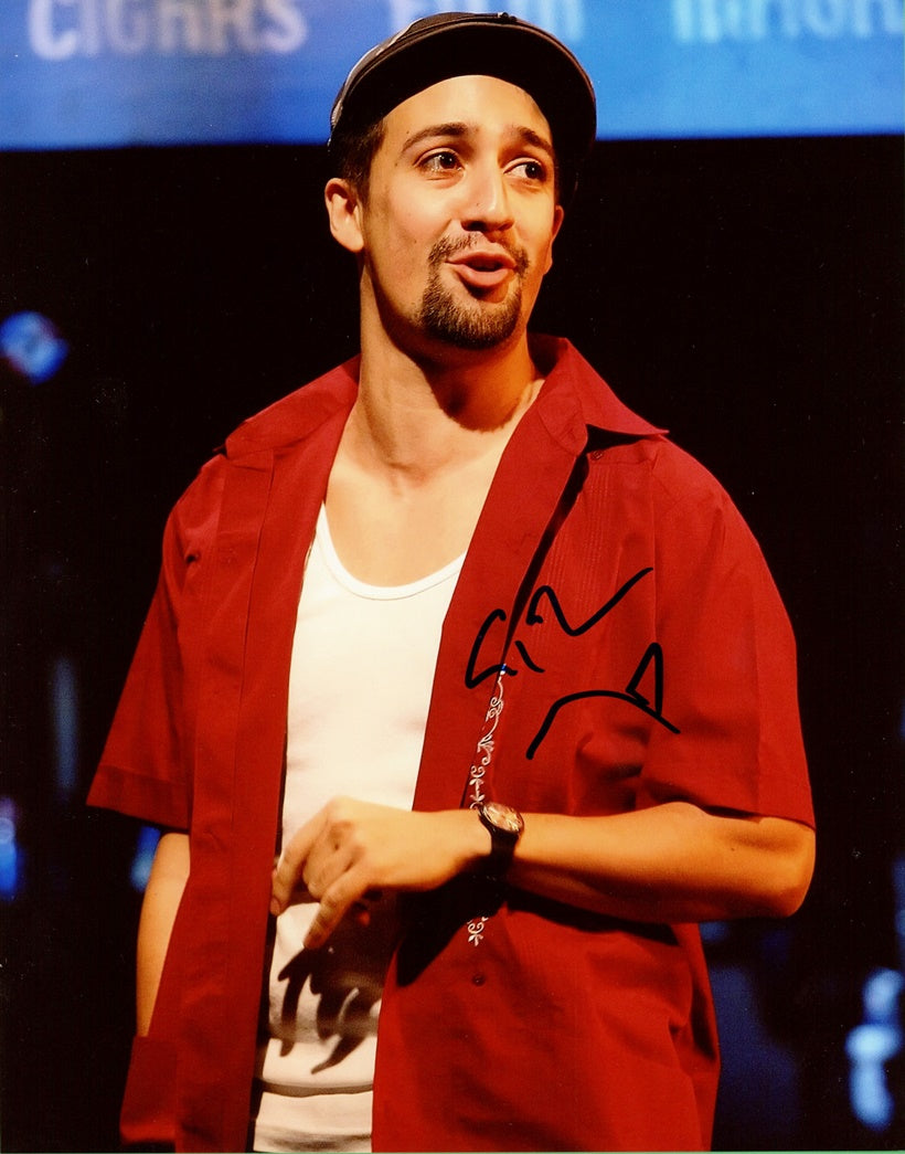 Lin-Manuel Miranda Signed 8x10 Photo