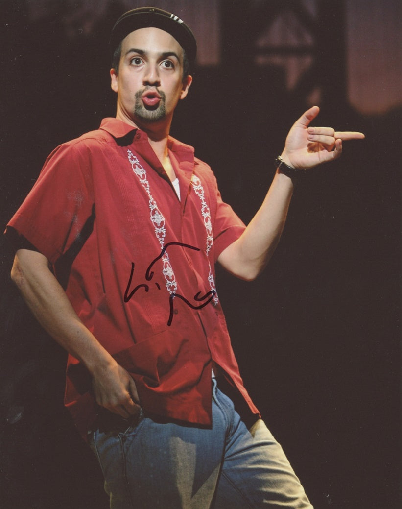 Lin-Manuel Miranda Signed 8x10 Photo