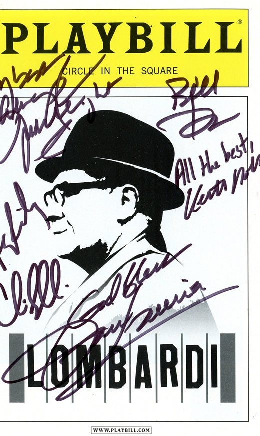 Lombardi Signed Playbill