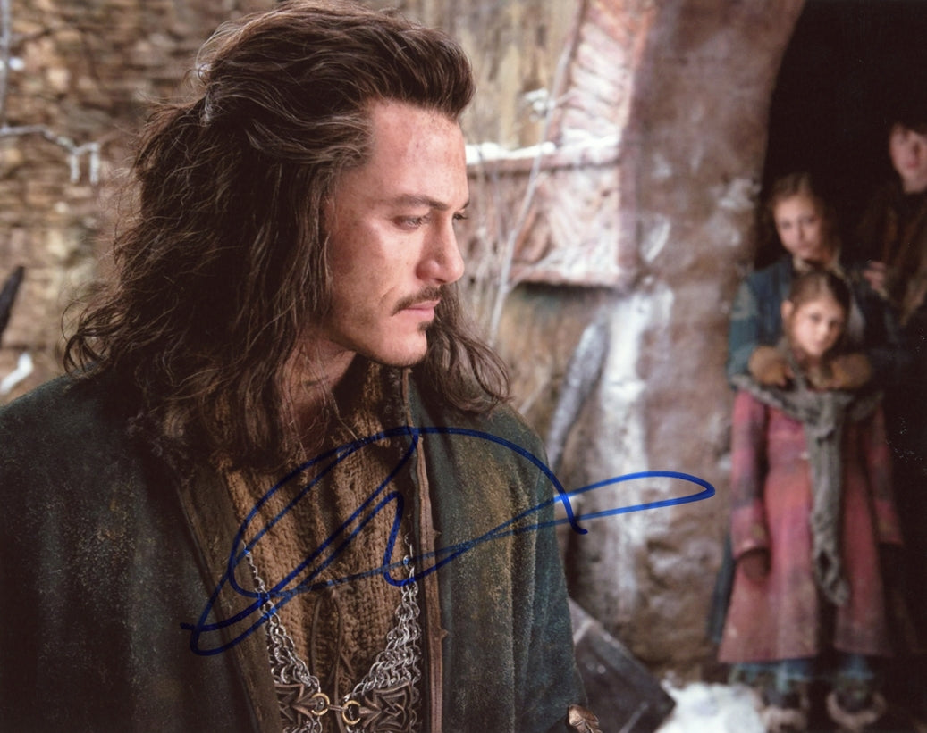 Luke Evans Signed 8x10 Photo - Video Proof – TopPix Autographs