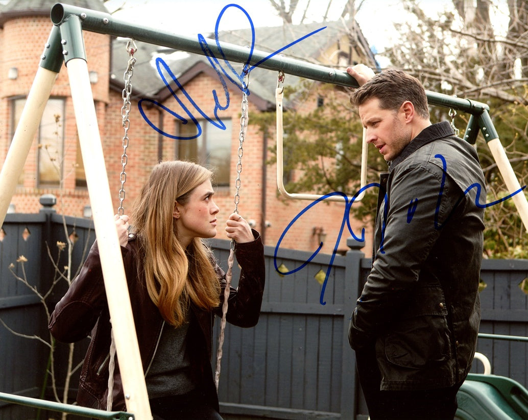 Melissa Roxburgh & Josh Dallas Signed 8x10 Photo