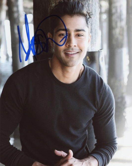 Manish Dayal Signed 8x10 Photo - Video Proof