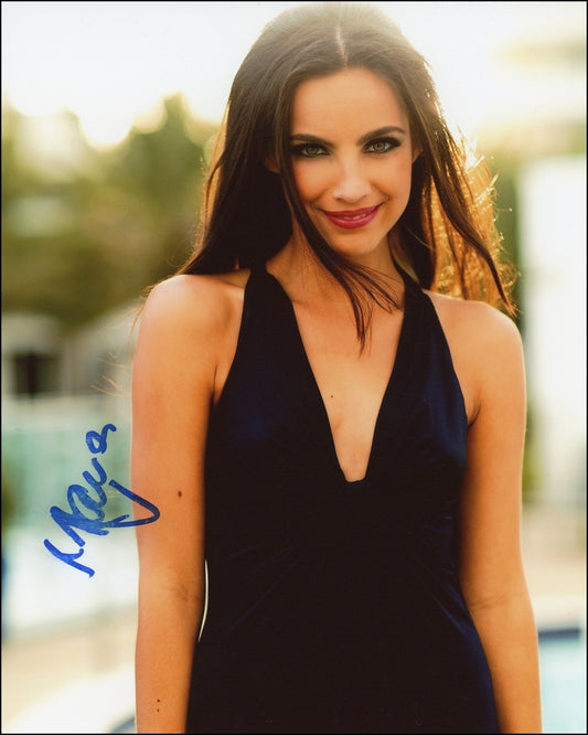 Maria Gabriela de Faria Signed 8x10 Photo