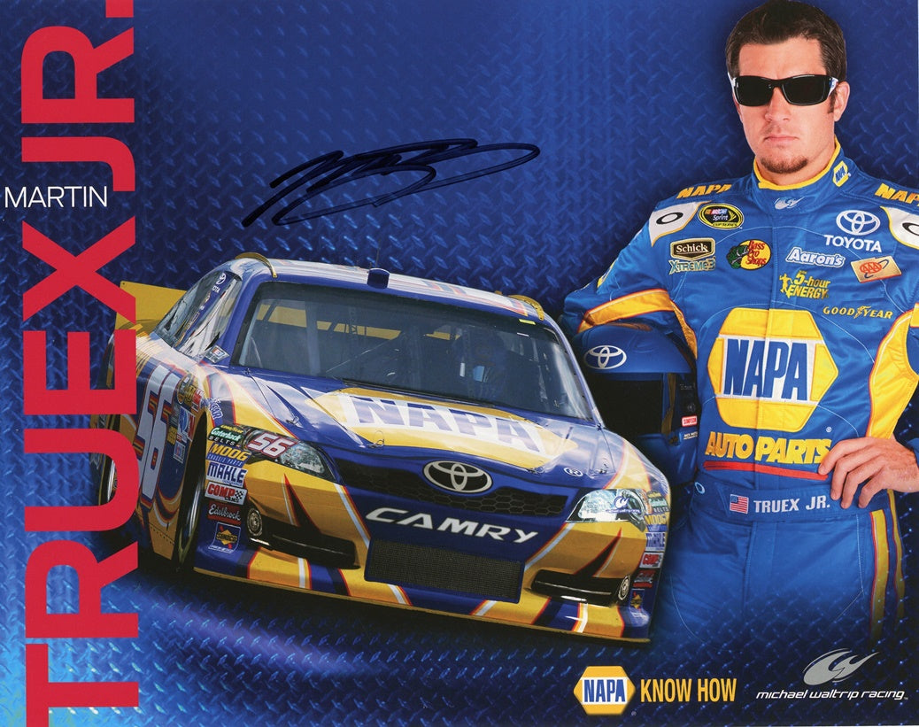 Martin Truex, Jr. Signed 8x10 Photo