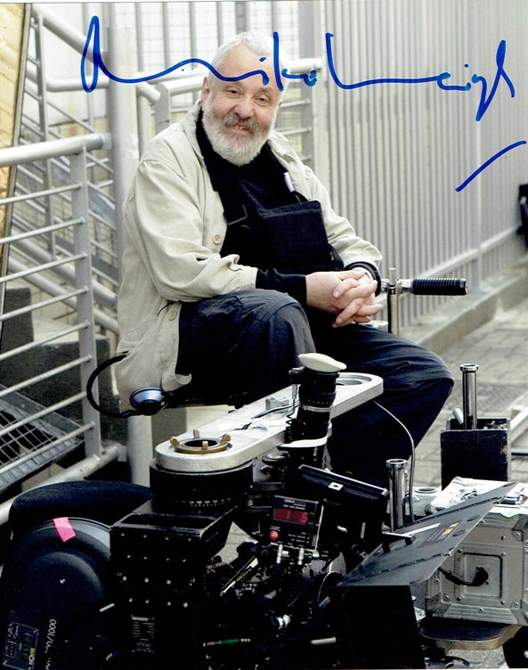 Mike Leigh Signed 8x10 Photo